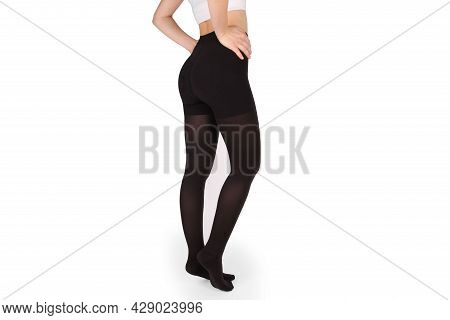 Compression Hosiery. Medical Compression Stockings And Tights For Varicose Veins And Venouse Therapy