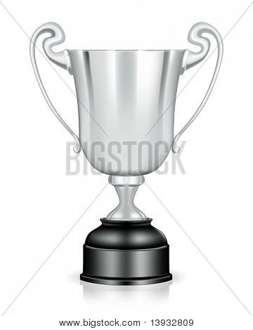 Troféu de prata, vector