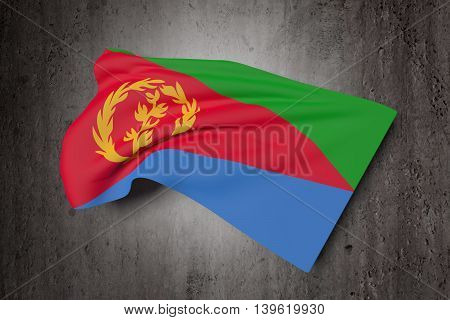 Eritrea Flag Waving