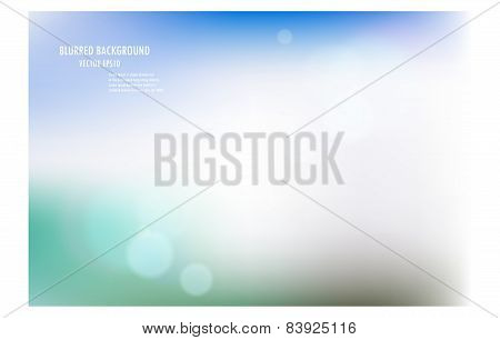 Vector Illustration Of Soft Colored Abstract Blurred Light Background Layout Design , Can Be Use For