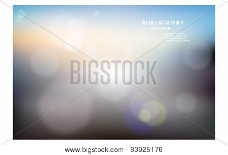 Vector Illustration Of Soft Colored Abstract Blurred Light Background Layout Design , Can Be Use For