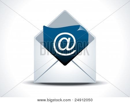 Abstract Mail Icon