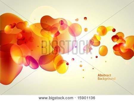 Abstraction yellow background