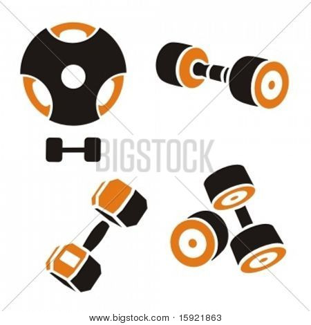 Fitness Vector Icons Series.