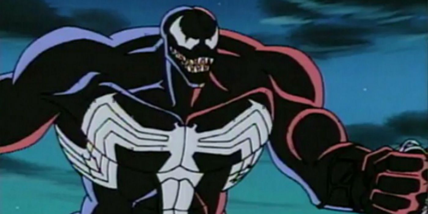 Spiderman Cartoon Venom