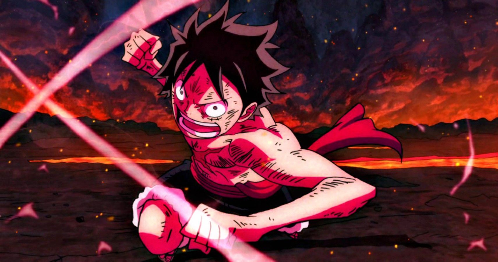 Luffy Gear Deuxième En Colère