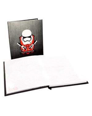 Stormtrooper Helmet Star Wars: Episode VII notebook wit light