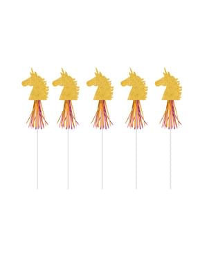 6 Unicorn Wands - Pretty Unicorn