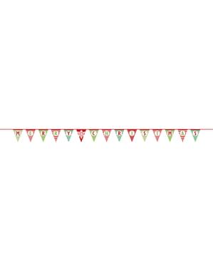 Merry Christmas flag banner - Basic Christmas