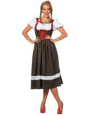 Tyrolerkjole Oktoberfest kostume