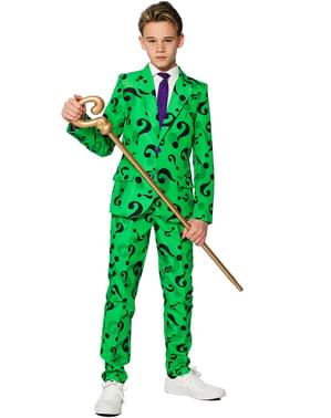 Riddler Suit Suitmeister for Boys - DC Comics