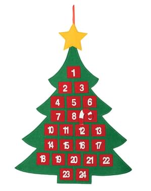 Christmas Tree Advent Calendar