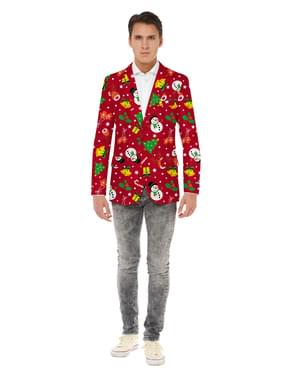 Rode Kerstjas met Lichtjes - OppoSuits