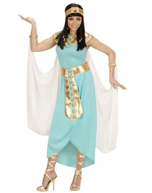 Womens Blue Plus Size Egyptian Queen Costume