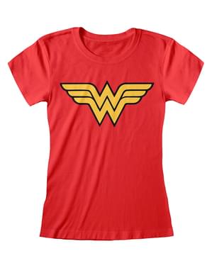 T-shirt Wonder Woman logo femme - DC Comics