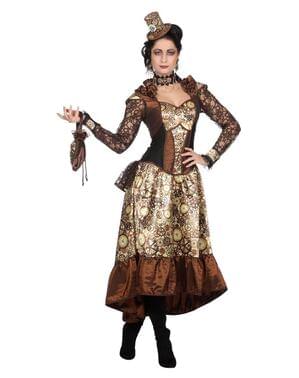 Déguisement steampunk deluxe femme