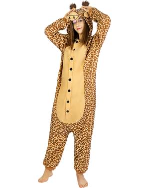 Onesie Giraf Kostume til Voksne