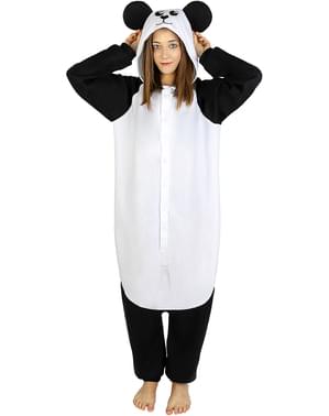 Onesie Panda Kostume til Voksne