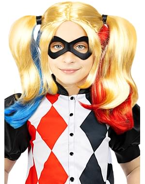 Harley Quinn pruik voor meisjes