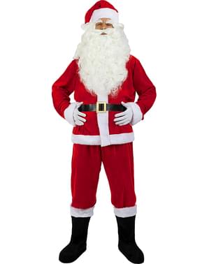 Costume da Babbo Natale deluxe da uomo