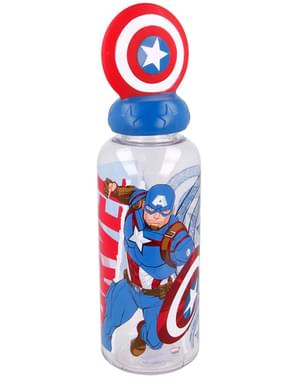 Bottiglia 3D Capitan America 560 ml