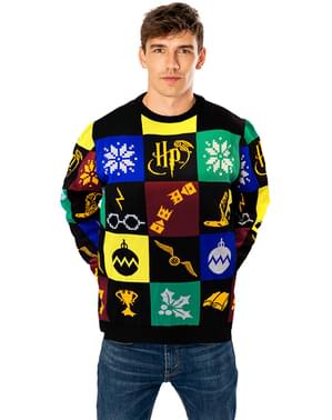 Sweatshirt Harry Potter Julig för vuxen