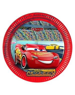 8 farfurii mici Cars 3  (20 cm)