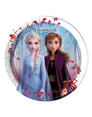 8 Small Frozen 2 Plates (20cm)