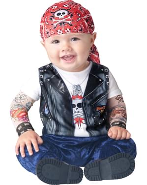 Baby's Adorable Biker Costume