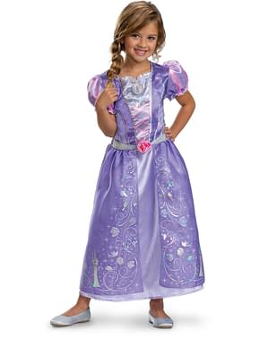 Costum Rapunzel pentru fete - 100th Disney Anniversary