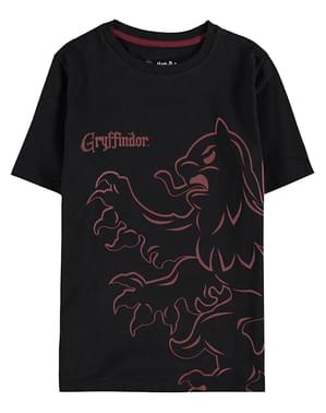 T-shirt de Gryffindor logo para menino - Harry Potter