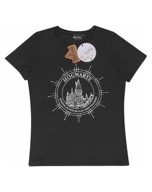 T-shirt de Hogwarts logo para mulher - Harry Potter