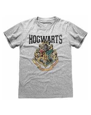 T-shirt de Hogwarts logo casas para homem - Harry Potter