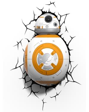 Candeeiro decorativa 3D BB-8