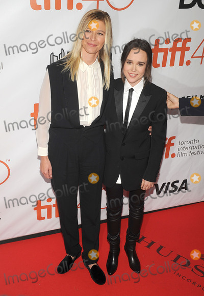 Ellen Page Photo - 13 September 2015 - Toronto Ontario Canada - Ellen Page (R) and Samantha Thomas Freeheld Premiere during the 2015 Toronto International Film Festival held at Roy Thomson Hall Photo Credit Brent PerniacAdMedia