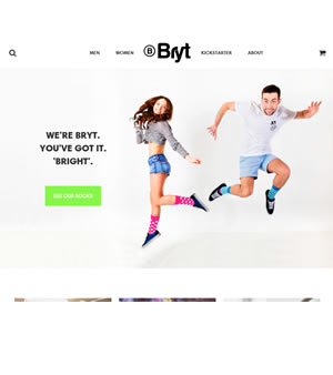 Bryt Socks Feature