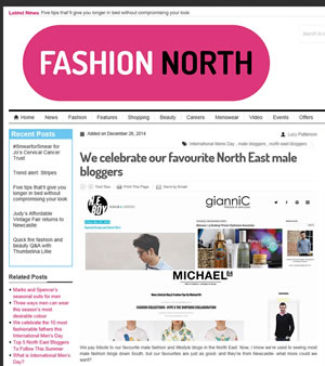 Fashion North Magazine Article