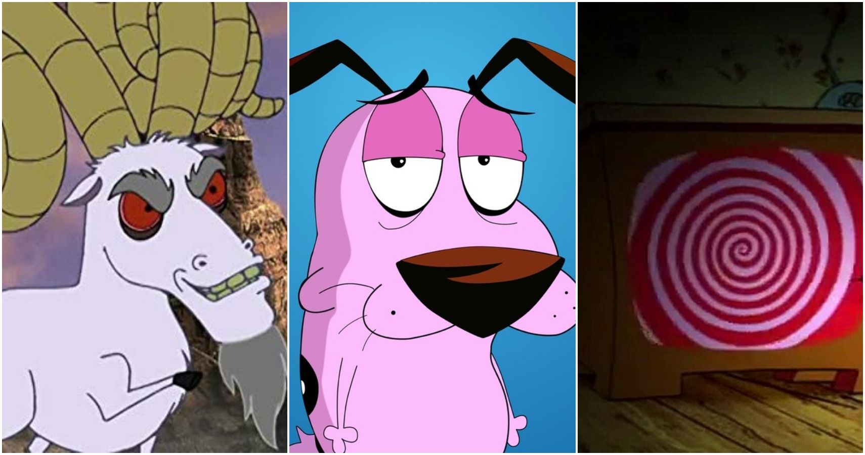 MuffinMixers Blog  Courage the Cowardly Dog as a human plus