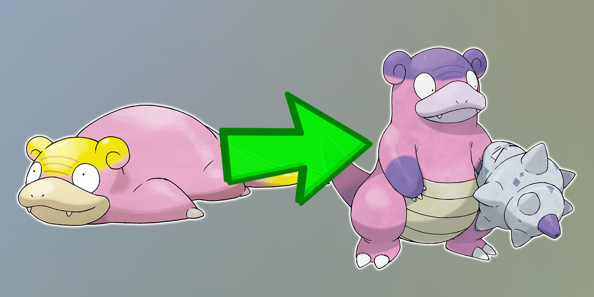 Pokemon Slowpoke Evolution Chart