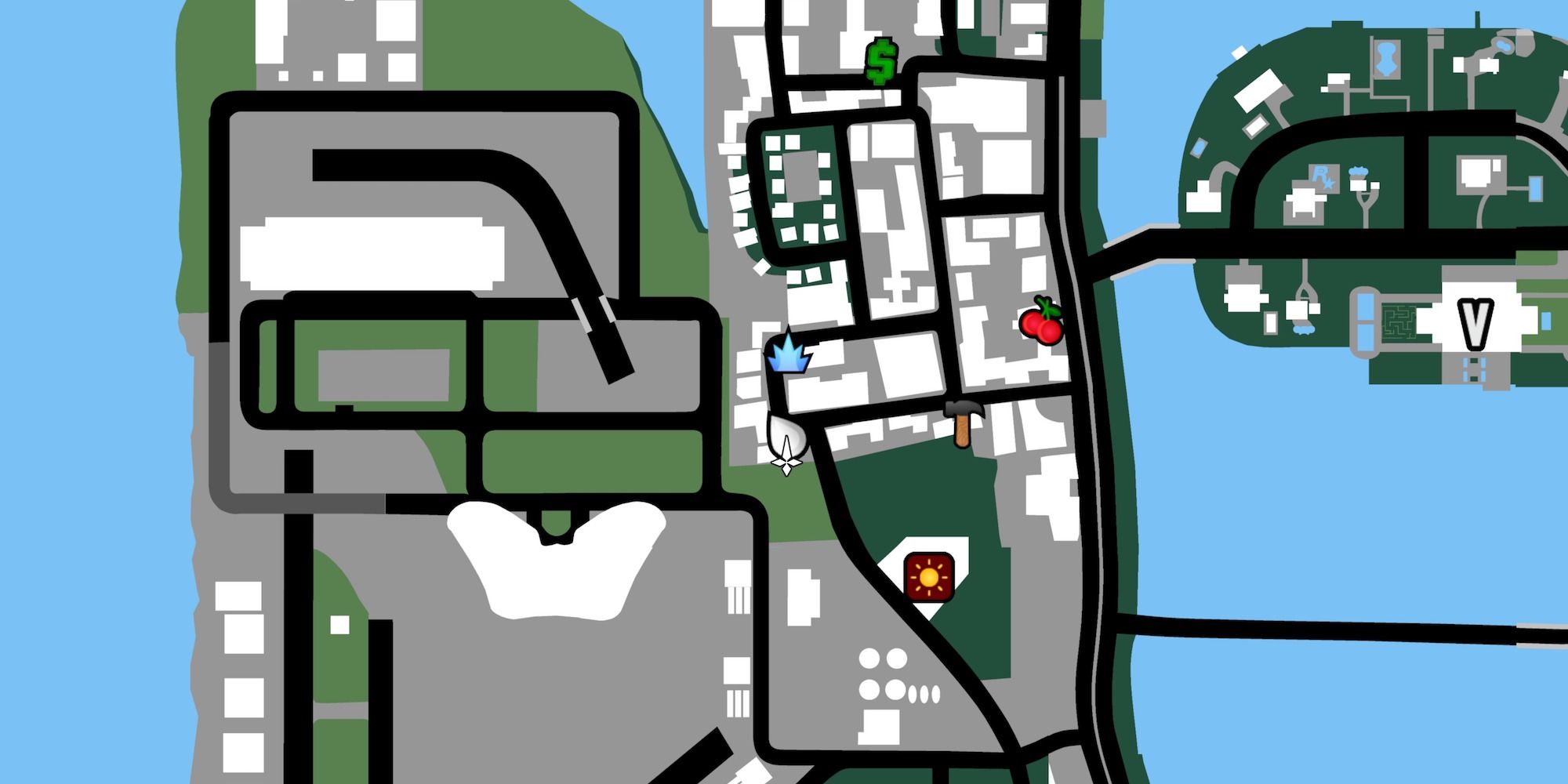 GTA Vice City Rampage Map