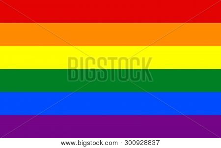 Lgbt Pride Flag Or Rainbow Pride Flag Include Of Lesbian, Gay, Bisexual, And Transgender Flag Of Lgb