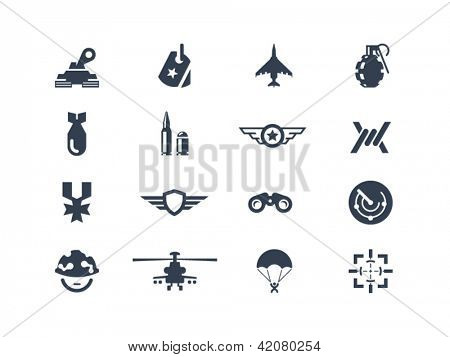 Military and war icons