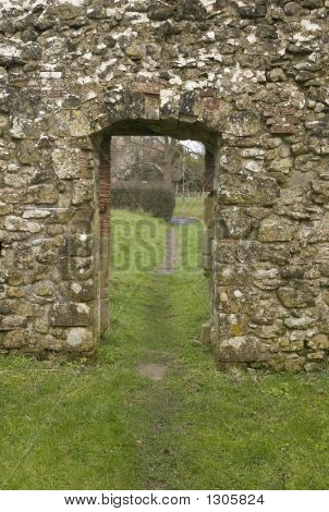 Old Stone Doorway