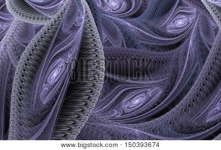 abstract fractal background a computer-generated 3D illustrati