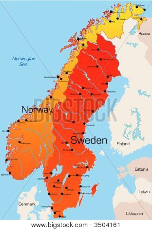 Noruega y Suecia