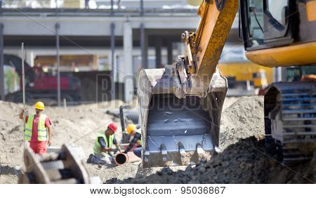 Construction Site Atmosphere