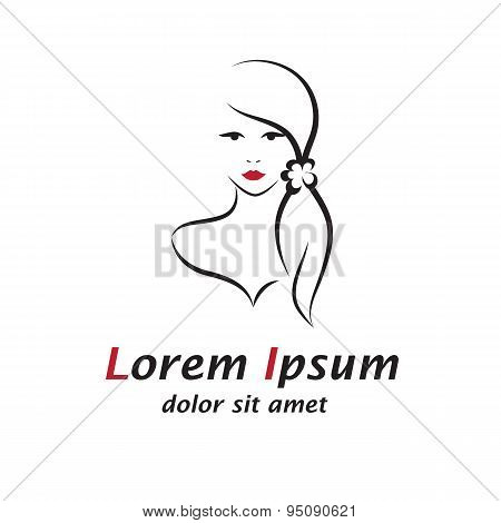 Beauty logo template