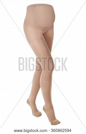 Compression Hosiery. Medical Compression Stockings And Tights For Varicose Veins And Venouse Therapy