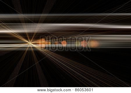 Futuristic Technology Abstract Stripe Background Design With Light