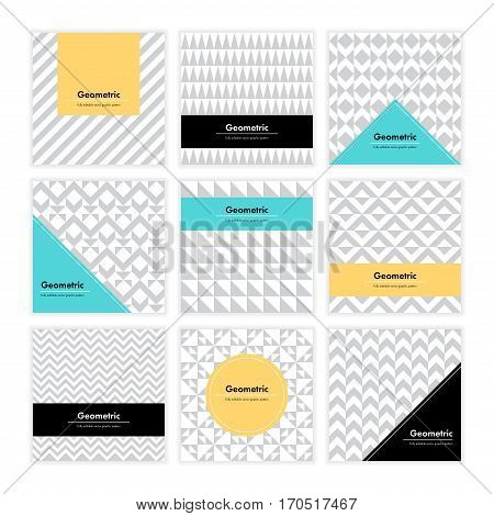 Geometric Texture Set 006